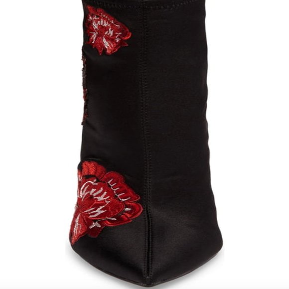 Jessica Simpson Womens Black  Stretch Bootie NEW - Picture 3 of 4